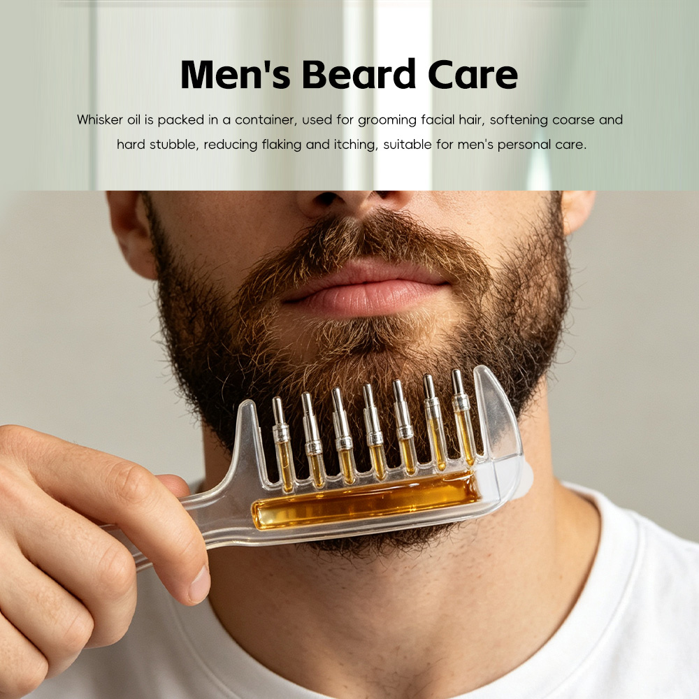 Unisex Şeffaf Uçucu Yağ Uygula - Beard Oil Growth incelemesi ve fiyatı