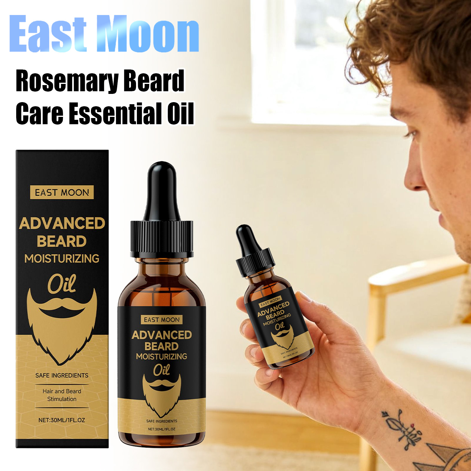 Doğu Ayı Biberiye Sakal Yumuşa - Beard Oil Growth incelemesi ve fiyatı