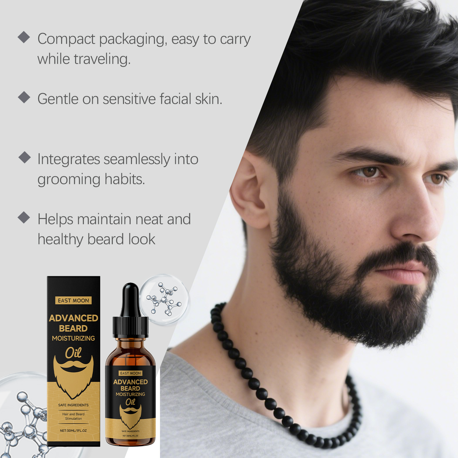 Doğu Ayı Biberiye Sakal Yumuşa - Beard Oil Growth incelemesi ve fiyatı