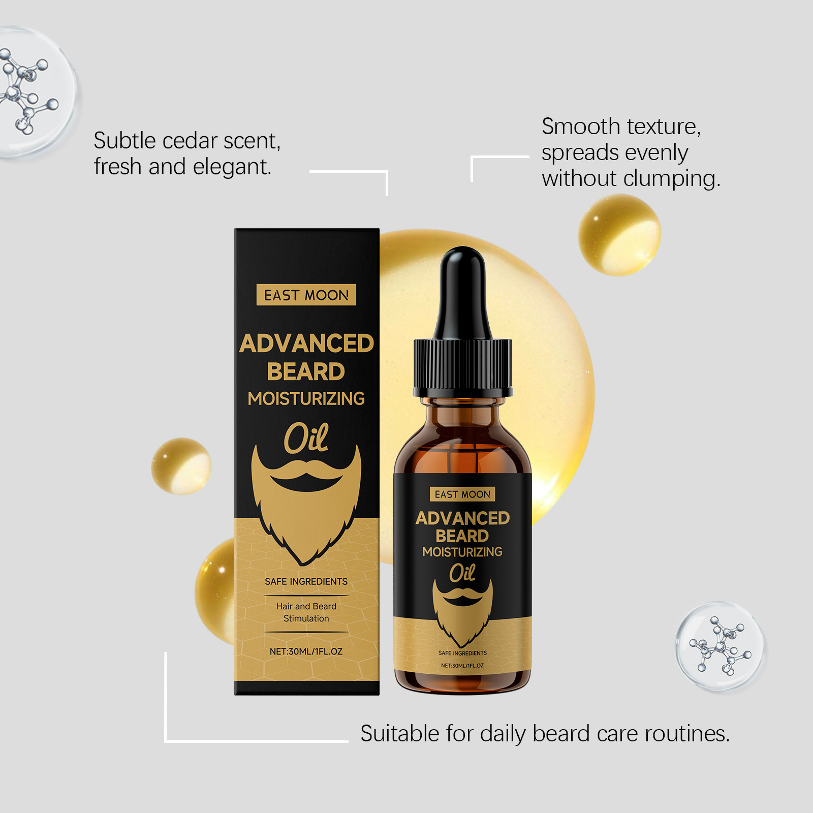 Doğu Ayı Biberiye Sakal Yumuşa - Beard Oil Growth incelemesi ve fiyatı