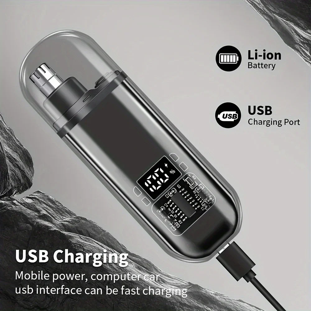 Erkekler için USB C Şarjlı Bur - Mens Grooming Kit Bag incelemesi ve fiyatı