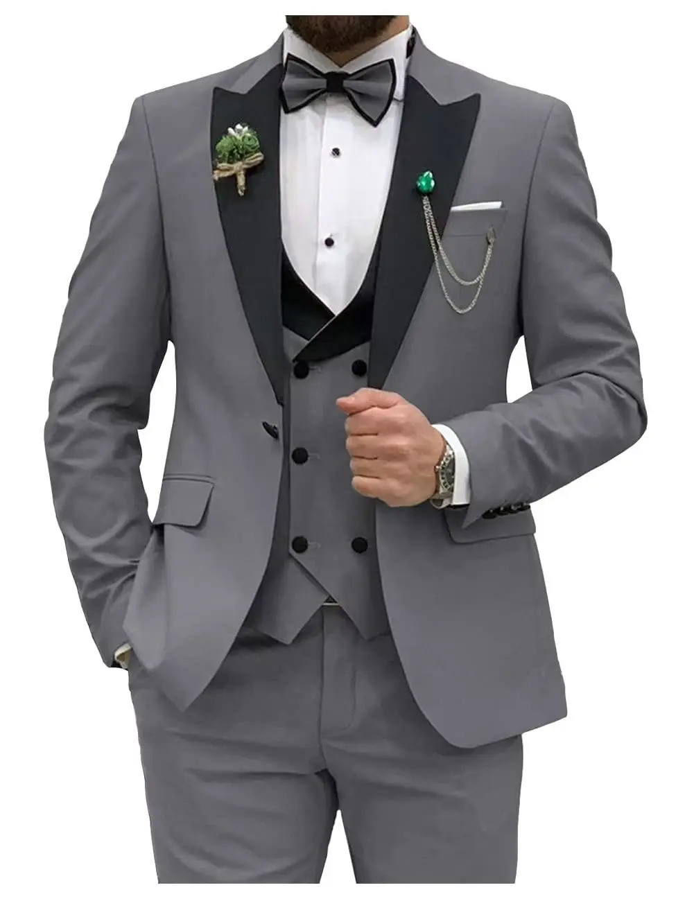 Kraliyet mavi erkek takım elbi - Men Grooming Outfit incelemesi ve fiyatı